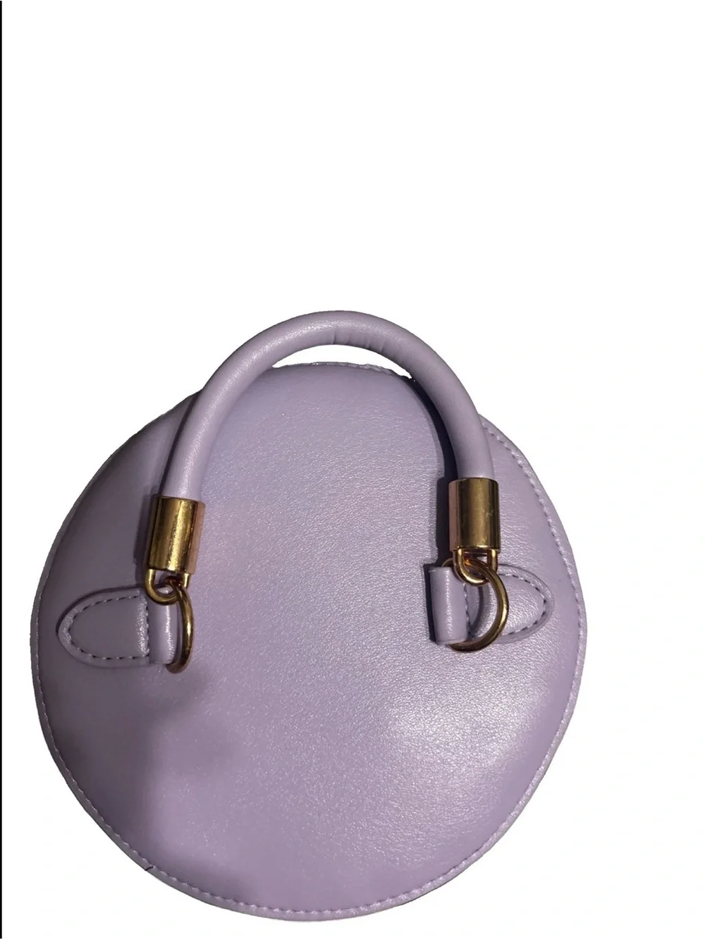 Monat  Lavender Cylinder Top-Handle Bag - Unbranded